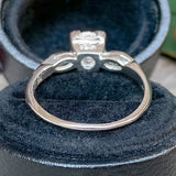 Vintage Engagement Ring, RBC 0.75ct. sold by Doyle and Doyle an antique and vintage jewelry boutique