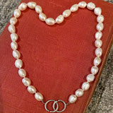 Estate Tiffany & Co Pearl Necklace sold by Doyle and Doyle an antique and vintage jewelry boutique