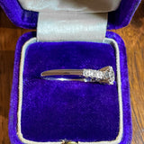 Vintage Engagement Ring, Old Euro 0.55ct. sold by Doyle and Doyle an antique and vintage jewelry boutique