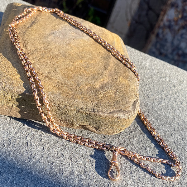 Antique Chain sold by Doyle and Doyle an antique and vintage jewelry boutique