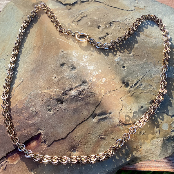 Antique Chain sold by Doyle and Doyle an antique and vintage jewelry boutique