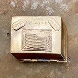 Vintage Suitcase Travel Locket sold by Doyle and Doyle an antique and vintage jewelry boutique