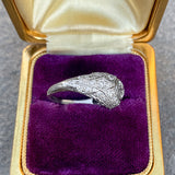 Art Deco Diamond Engagement Ring, RBC 0.50ctw. sold by Doyle and Doyle an antique and vintage jewelry boutique