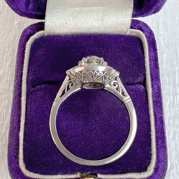 Estate Diamond Ring, Old Mine 1.25ct. sold by Doyle and Doyle an antique and vintage jewelry boutique