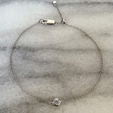 Bezel Set Diamond Bracelet sold by Doyle and Doyle an antique and vintage jewelry boutique