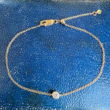 Bezel Set Diamond Bracelet sold by Doyle and Doyle an antique and vintage jewelry boutique