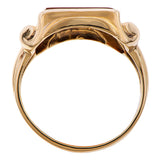 Vintage Carnelian Ring sold by Doyle and Doyle an antique and vintage jewelry boutique