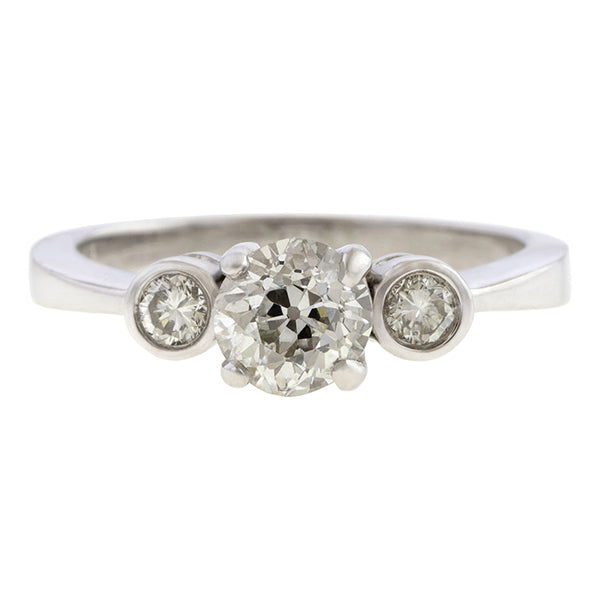 Vintage Diamond Engagement Ring, sold by Doyle & Doyle antique and vintage jewelry boutique
