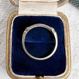Vintage Diamond Wedding Band sold by Doyle and Doyle an antique and vintage jewelry boutique