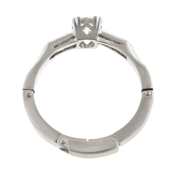Vintage Diamond Engagement Ring, 0.40ct sold by Doyle and Doyle an antique and vintage jewelry boutique