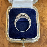 Vintage Diamond Engagement Ring, RBC 0.20ct. sold by Doyle and Doyle an antique and vintage jewelry boutique
