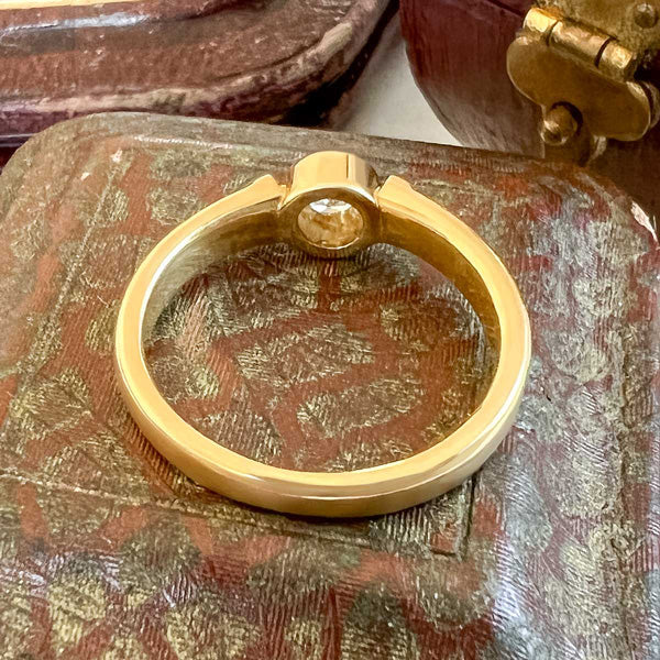 Vintage Diamond Ring, RBC 0.15 sold by Doyle and Doyle an antique and vintage jewelry boutique
