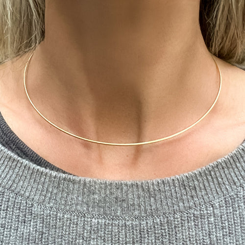 Estate Wire Necklace sold by Doyle and Doyle an antique and vintage jewelry boutique