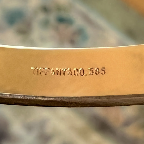Vintage Tiffany & Co. Bangle Bracelet sold by Doyle and Doyle an antique and vintage jewelry boutique