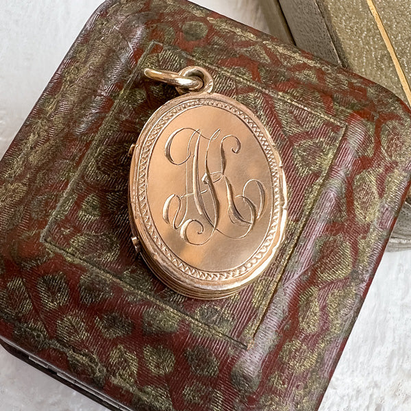 Victorian Antique Locket sold by Doyle and Doyle an antique and vintage jewelry boutique