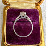 Vintage Engagement Ring, 0.70ct. sold by Doyle and Doyle an antique and vintage jewelry boutique