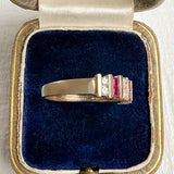 Ruby & Diamond Band sold by Doyle and Doyle an antique and vintage jewelry boutique