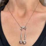 Antique French Diamond Negligee Necklace, from Doyle & Doyle antique and vintage jewelry boutique