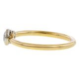 Vintage Bezel Set Engagement Ring, Old Euro 0.35ct. sold by Doyle and Doyle an antique and vintage jewelry boutique