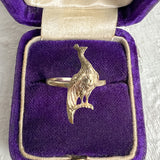 Antique Peacock Ring sold by Doyle and Doyle an antique and vintage jewelry boutique