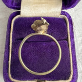 Antique Peacock Ring sold by Doyle and Doyle an antique and vintage jewelry boutique