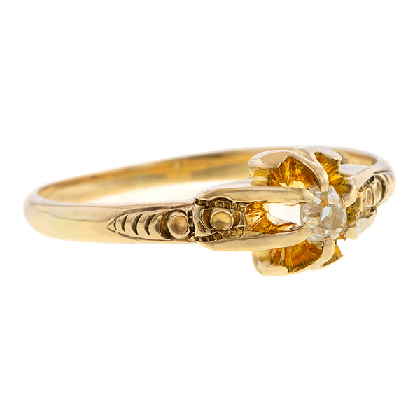 Antique Diamond Ring sold by Doyle and Doyle an antique and vintage jewelry boutique
