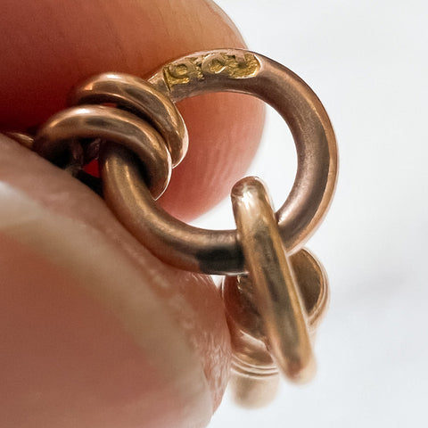 Antique Hammered Rose Gold Perfume Pendant sold by Doyle and Doyle an antique and vintage jewelry boutique