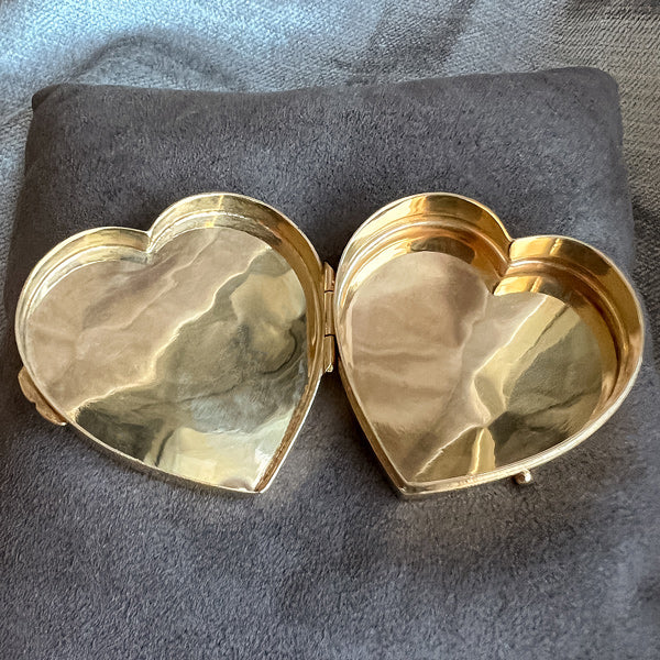 Vintage Heart Box sold by Doyle and Doyle an antique and vintage jewelry boutique