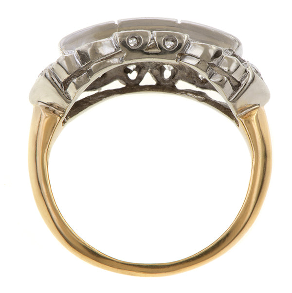Art Deco Diamond Cluster Ring, from Doyle & Doyle antique and vintage jewelry boutique