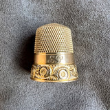 Antique Thimble sold by Doyle and Doyle an antique and vintage jewelry boutique