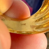 Vintage Wide Diamond Band Ring sold by Doyle and Doyle an antique and vintage jewelry boutique