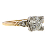 Vintage Engagement Ring, RBC 0.92ct. sold by Doyle and Doyle an antique and vintage jewelry boutique
