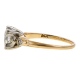 Vintage Engagement Ring, RBC 0.92ct. sold by Doyle and Doyle an antique and vintage jewelry boutique
