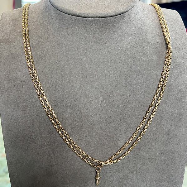 Vintage Guard Chain sold by Doyle and Doyle an antique and vintage jewelry boutique