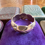 Vintage Patterned Wedding Band sold by Doyle and Doyle an antique and vintage jewelry boutique
