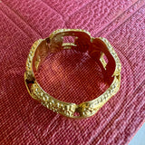 Vintage Chain Link Ring sold by Doyle and Doyle an antique and vintage jewelry boutique