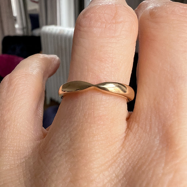 Vintage Tiffany & Co Harmony Band sold by Doyle and Doyle an antique and vintage jewelry boutique