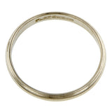 Vintage ring: a Platinum Wedding Band sold by Doyle & Doyle vintage and antique jewelry boutique.