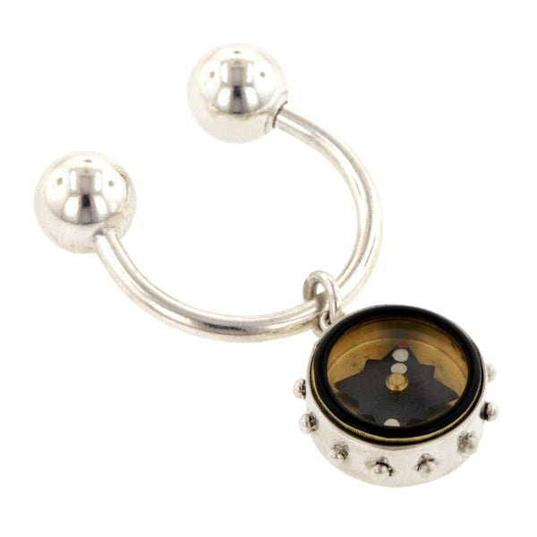 Compass Charm Necklace - Heirloom by Doyle & Doyle::