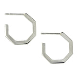 Octagonal Hoop Earrings- Heirloom by Doyle & Doyle