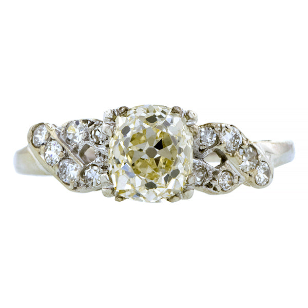 Vintage Engagement Ring, Old Mine 1.29ct::Doyle & Doyle