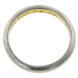Edwardian Gold & Platinum Wedding Band Ring, sold by Doyle & Doyle vintage and antique jewelry boutique