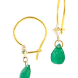 Diamond & Briolette Earrings- Heirloom by Doyle & Doyle