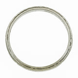 Vintage Patterned Wedding Band, a Platinum Wedding Band Ring, sold by Doyle & Doyle vintage and antique jewelry boutique. 