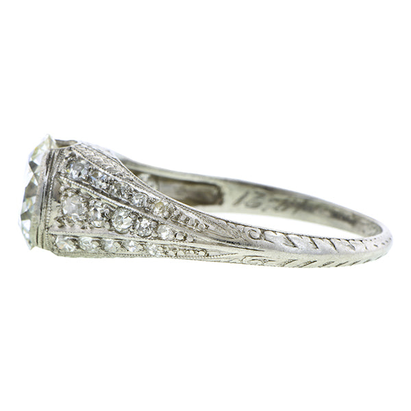 Art Deco Engagement Ring, TRB 1.55ct:: Doyle & Doyle