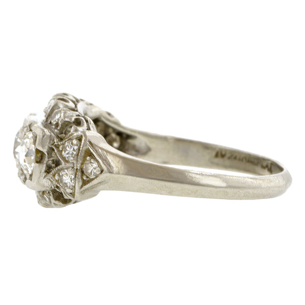 Vintage Three Stone Diamond Ring:: Doyle & Doyle