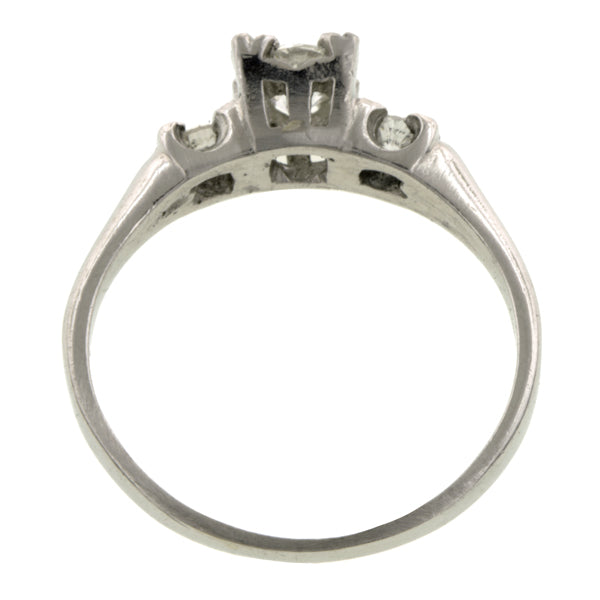 Vintage Diamond Engagement Ring, Old Euro 0.28ct:: Doyle & Doyle