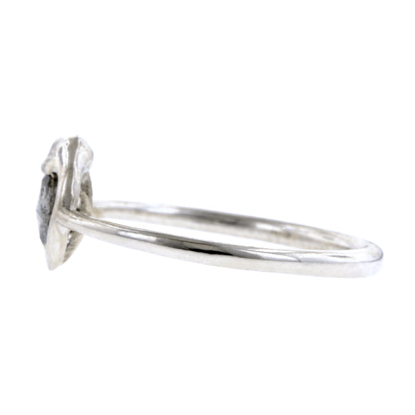 Ouroboros Snake Frame Rose Cut Diamond Ring- Heirloom by Doyle & Doyle::