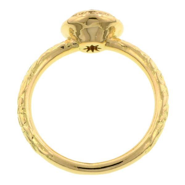 Diamond Frame Engagement Ring, RBC 0.72ct- Heirloom by Doyle & Doyle::