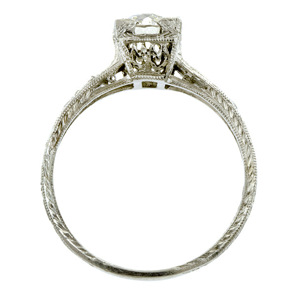 Vintage Engagement Ring, Old Euro 1.00ct:: Doyle & Doyle